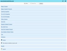 Tablet Screenshot of gamecorpsonline.com